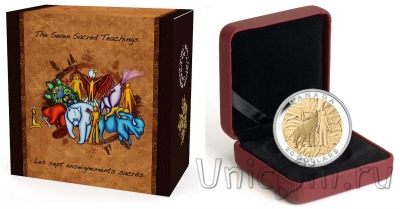 Канада 20 долларов 2014 Семь священных учений - Покорность