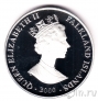 Фолклендские острова 2 фунта 2000 Золотая лихорадка (серебро)