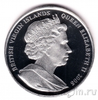 Британские Виргинские острова 10 долларов 2006 Королева Виктория