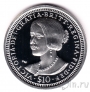 Британские Виргинские острова 10 долларов 2006 Королева Виктория