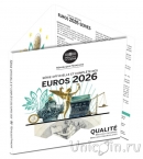 Франция набор евро 2026 (в буклете)