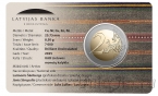 Латвия 2 евро 2025 Селия (в буклете)