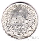 Немецкая Восточная Африка 1 рупия 1905 (A)