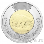 Канада 2 доллара 2026 30-я годовщина чеканки монет 2 доллара