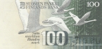 Финляндия 100 марок 1986