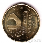 Андорра 20 евроцентов 2024
