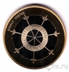 Словения 3 евро 2012 Первая олимпийкая медаль (Proof)