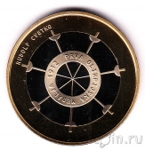 Словения 3 евро 2012 Первая олимпийкая медаль (Proof)