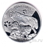 Серебряная медаль Варшавского монетного двора: Волк