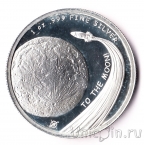 Серебряная унция - Волк. Dogecoin