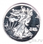 США - 1 грамм серебра - Шагающая свобода