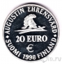 Финляндия 20 евро 1998 250 лет Свеаборгу