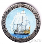 Испания 1,5 евро 2018 Испанский корабль