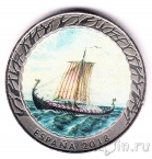 Испания 1,5 евро 2018 Скандинавский Драккар