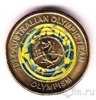 Австралия 2 доллара 2024 Олимпийская сборная Австралии