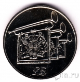 Джерси 5 фунтов 2012 60 лет правлению Королевы Елизаветы II