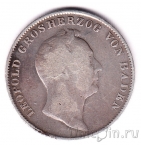 Баден 1/2 гульдена 1840