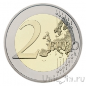 Литва 2 евро 2025 Малая Литва
