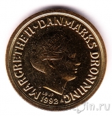 Дания 10 крон 1992