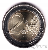 Германия 2 евро 2026 Музей климатических зон. Бремен (J)