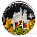 Палау 5 долларов 2010 Замок Нойшванштайн