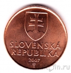 Словакия 50 геллеров 2007