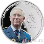 Барбадос 1/4 доллара 2023 Коронация Карла III