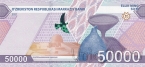 Узбекистан 50000 сум 2021