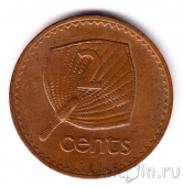 Фиджи 2 цента 1973