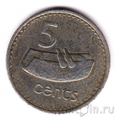 Фиджи 5 центов 1977