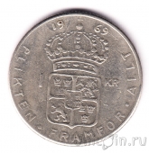 Швеция 1 крона 1969