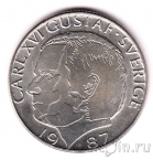 Швеция 1 крона 1987