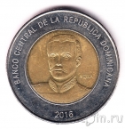 Доминиканская Республика 10 песо 2016