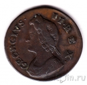 Великобритания 1 фартинг 1734