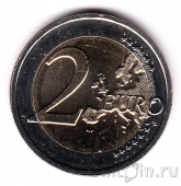 Бельгия 2 евро 2022 35 лет программе Эразмус (без буклета)