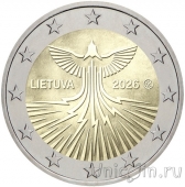 Литва 2 евро 2026 Энергетическая независимость