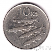 Исландия 10 крон 1994