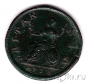 Великобритания 1 фартинг 1736