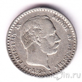 Дания 10 оре 1894