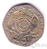 Великобритания 20 пенсов 2007