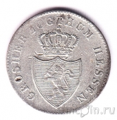 Гессен-Дармштадт 3 крейцера 1838