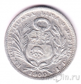 Перу 1/5 соль 1900
