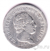 Сардиния 1 лира 1827