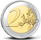 Финляндия 2 евро 2026 100 лет телерадиовещательной компании