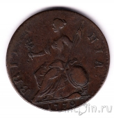 Великобритания 1/2 пенни 1770