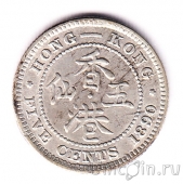 Гонконг 5 центов 1890 (H)
