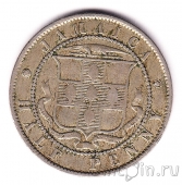 Ямайка 1/2 пенни 1880