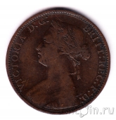Великобритания 1/2 пенни 1875