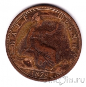 Великобритания 1/2 пенни 1878
