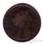 Великобритания 1/2 пенни 1884